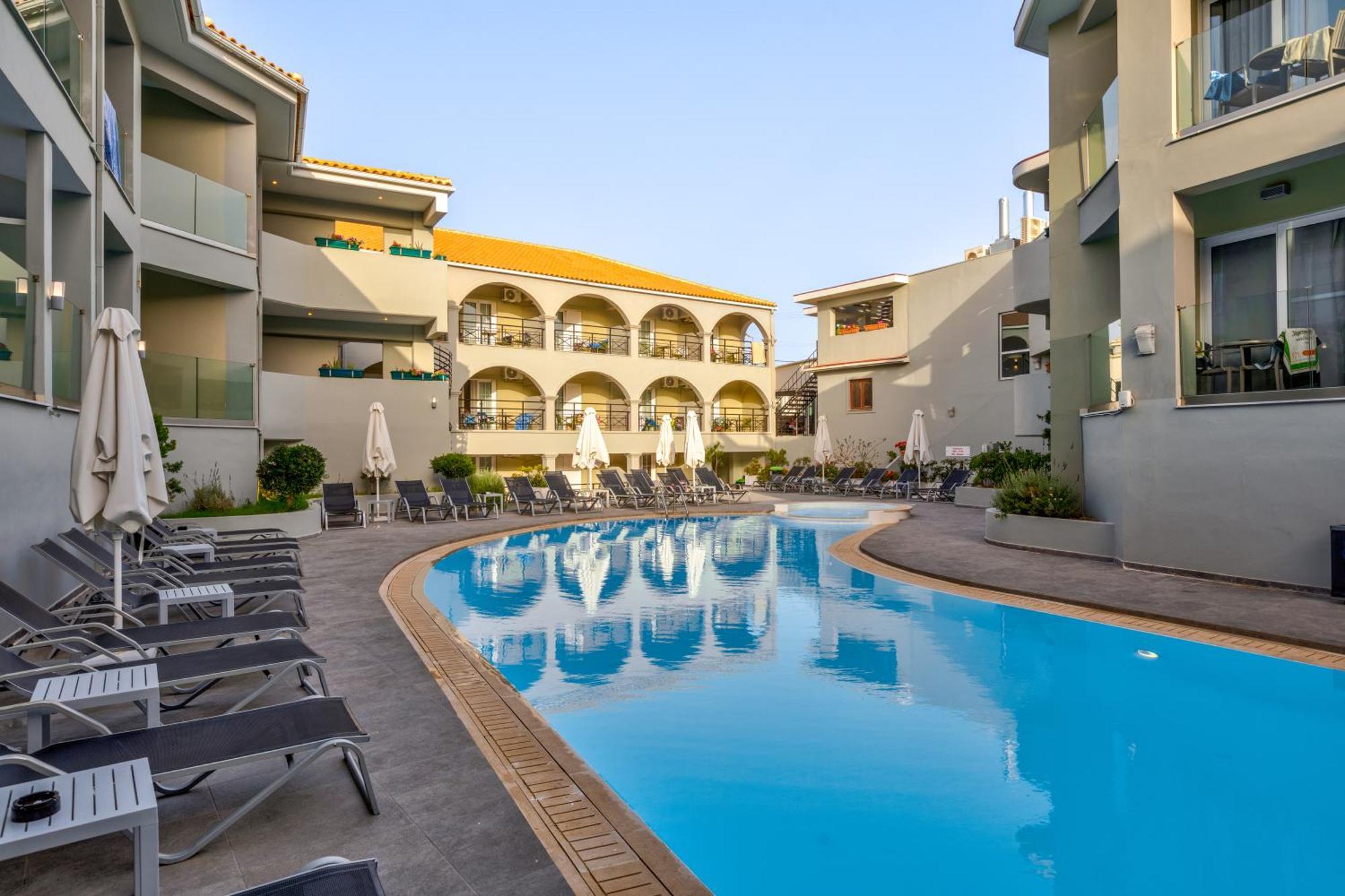 Hotel White Olive Premium Laganas Exterior foto