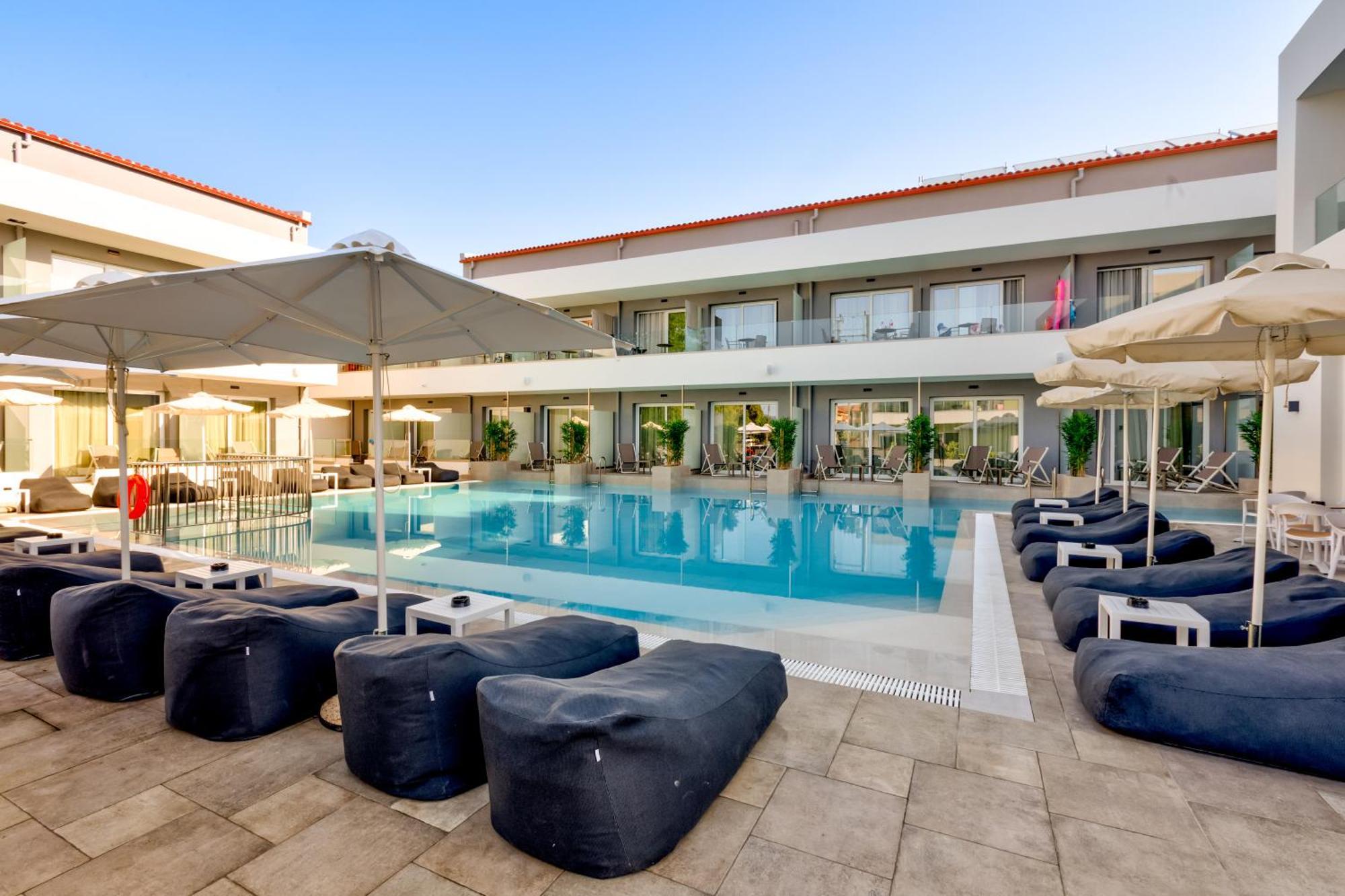 Hotel White Olive Premium Laganas Exterior foto