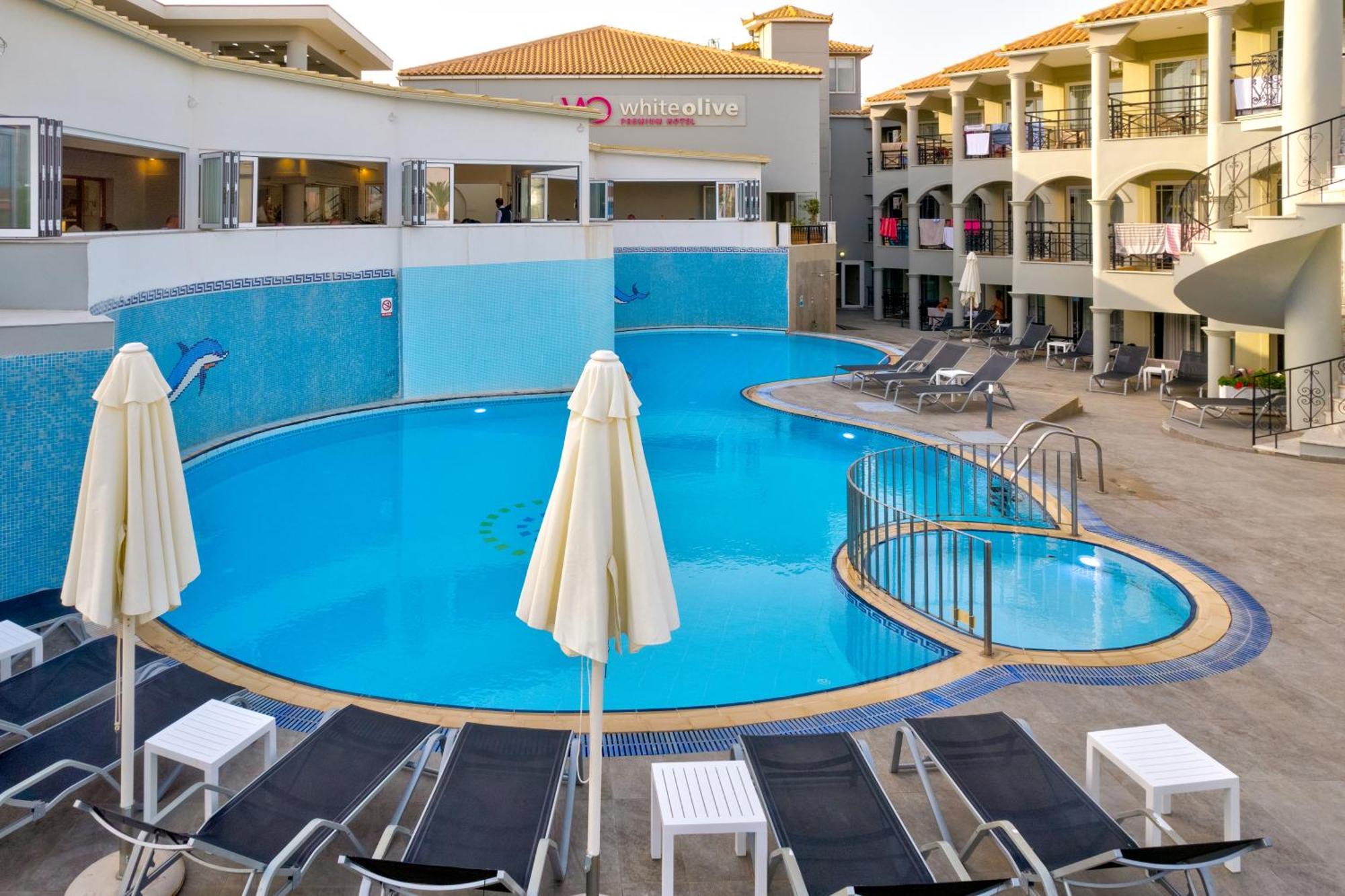Hotel White Olive Premium Laganas Exterior foto