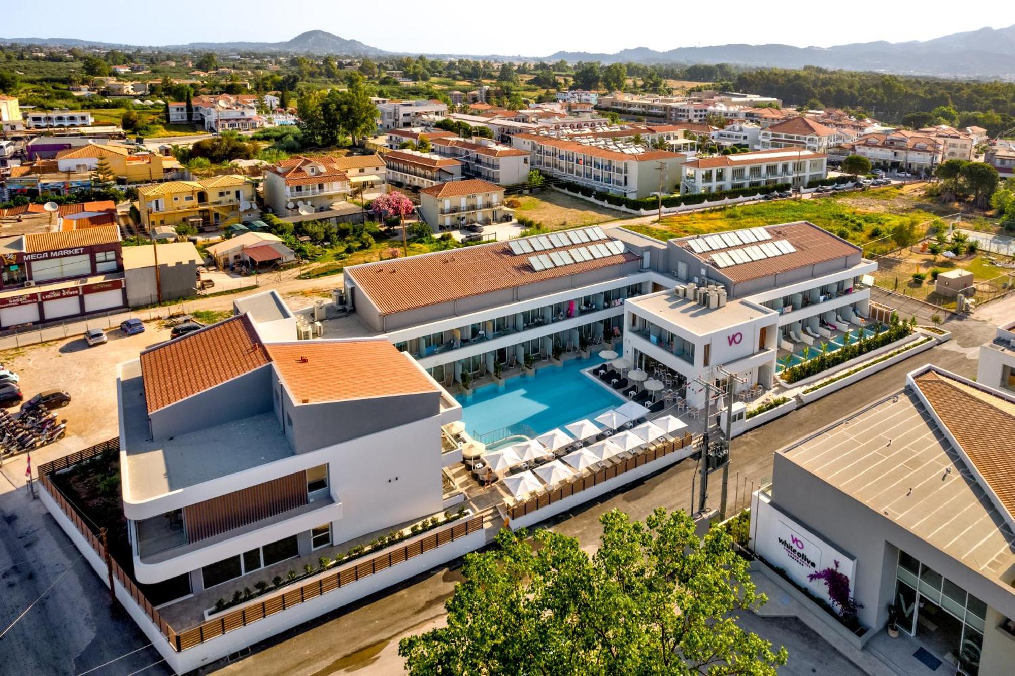 Hotel White Olive Premium Laganas Exterior foto