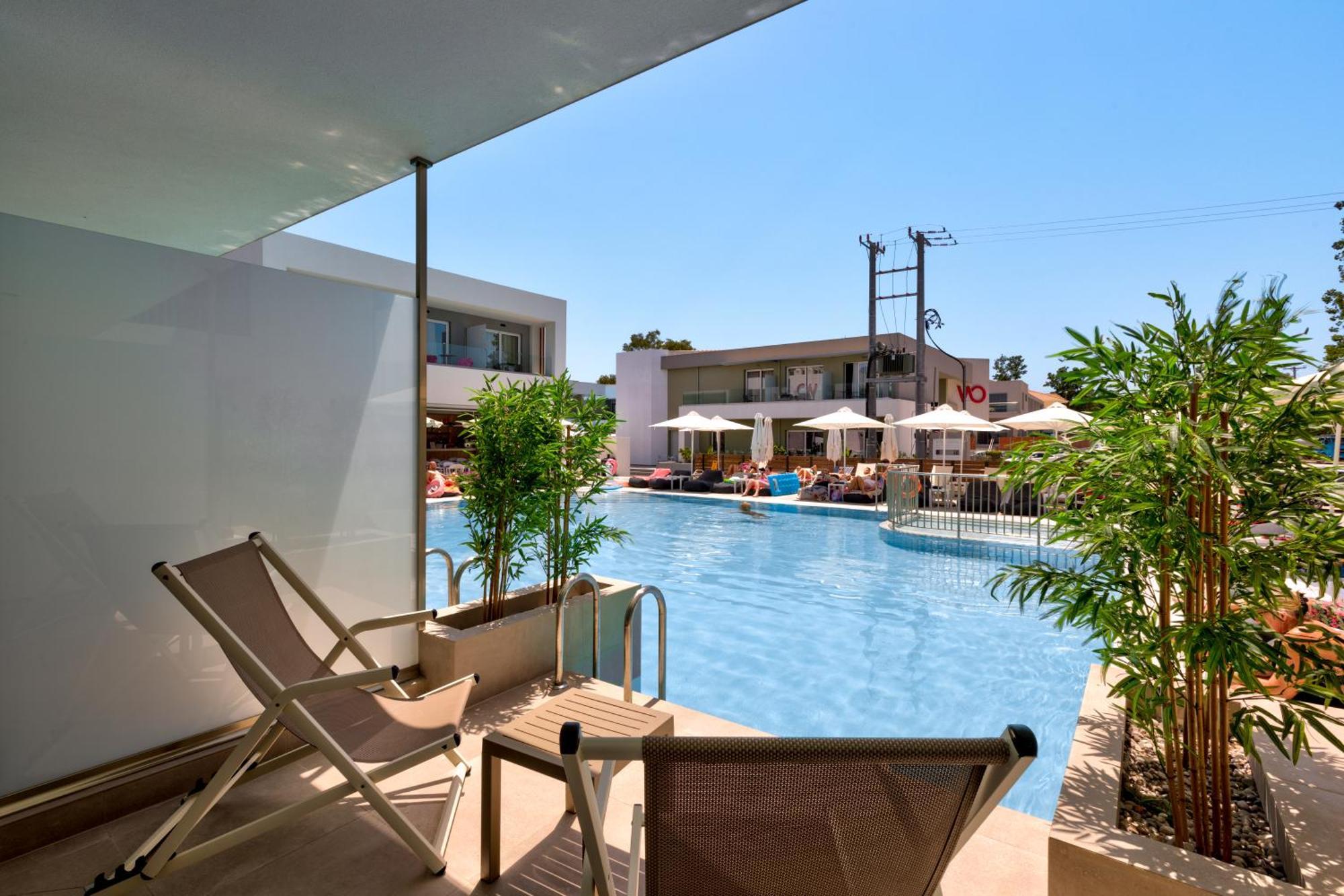 Hotel White Olive Premium Laganas Exterior foto