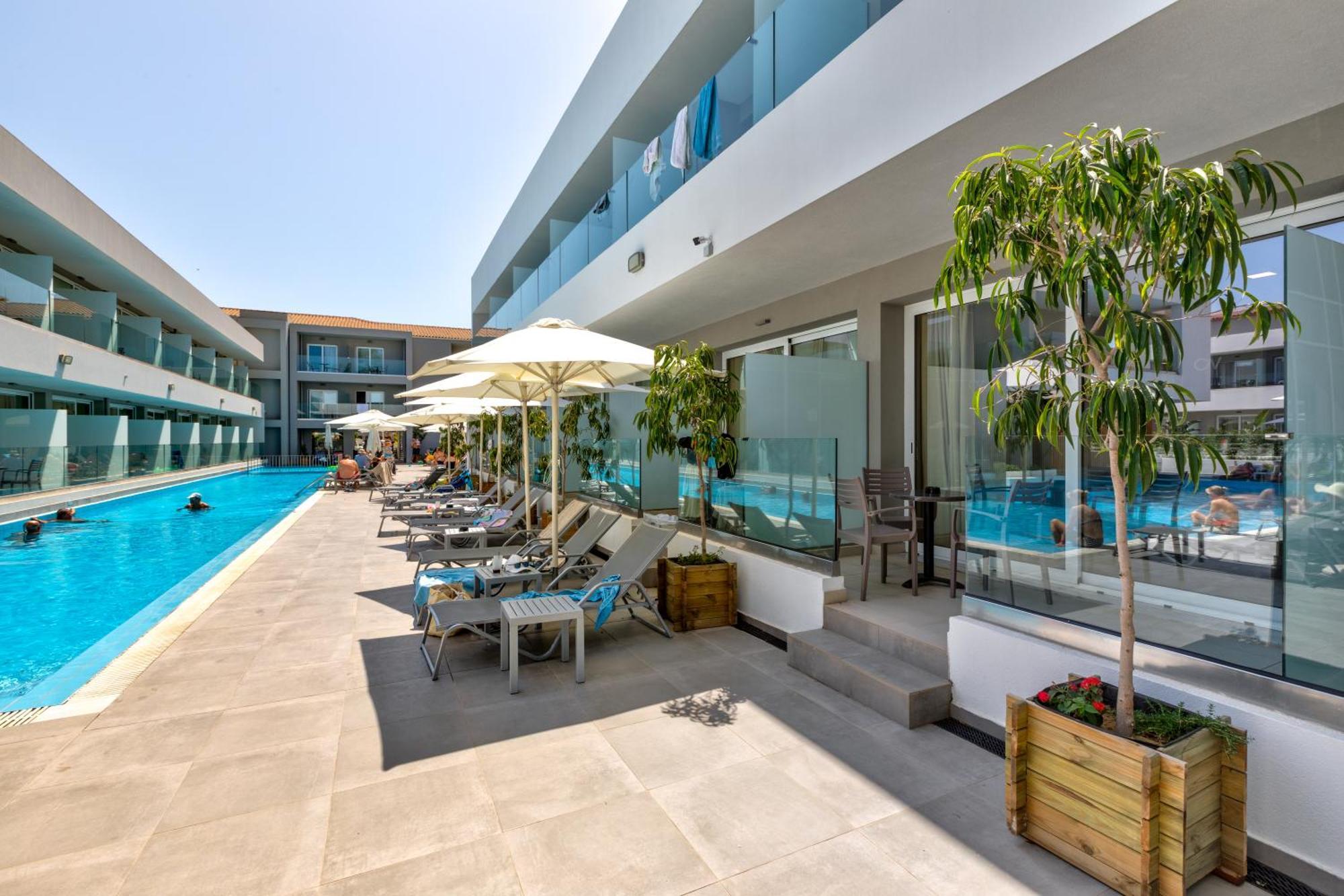 Hotel White Olive Premium Laganas Exterior foto