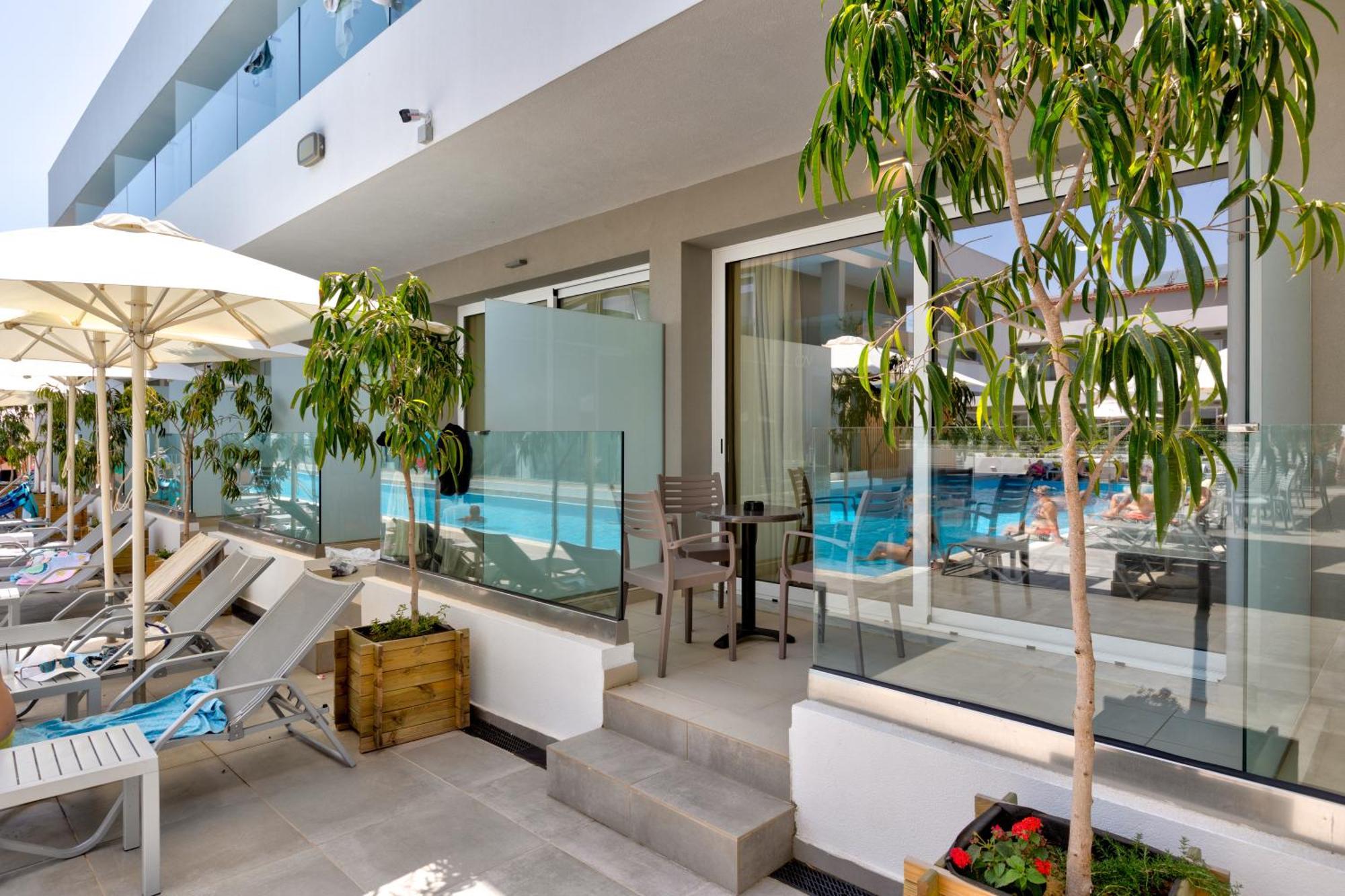 Hotel White Olive Premium Laganas Exterior foto